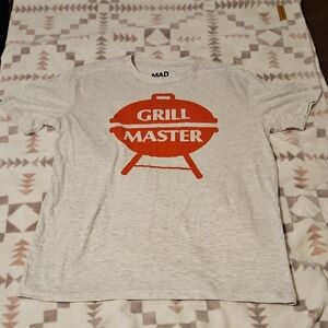 MAD Engine Light Gray Grill Master Tee